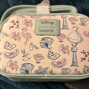 Loungefly Disney Pastel Pink and Blue Cosmetic Bag